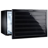 50 Ltr Dometic DM50NTE F Drawer Minibar in Black Color. - Mabrook Hotel Supplies